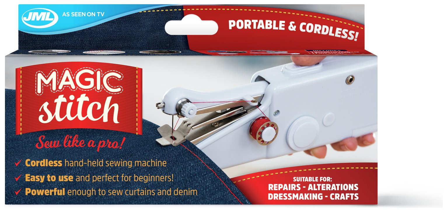 JML Portable Magic Stitch Hand-held Sewing Machine