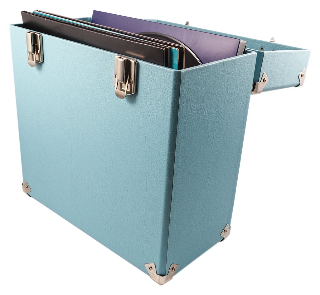 GPO 12 Inch Vinyl Case - Blue