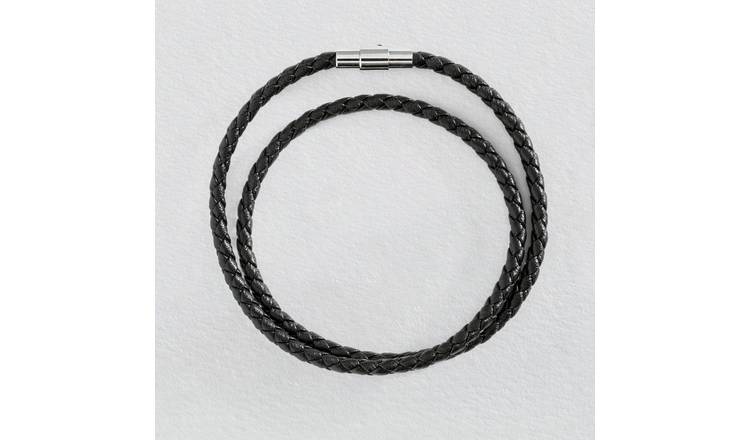 Leather necklace store cord argos