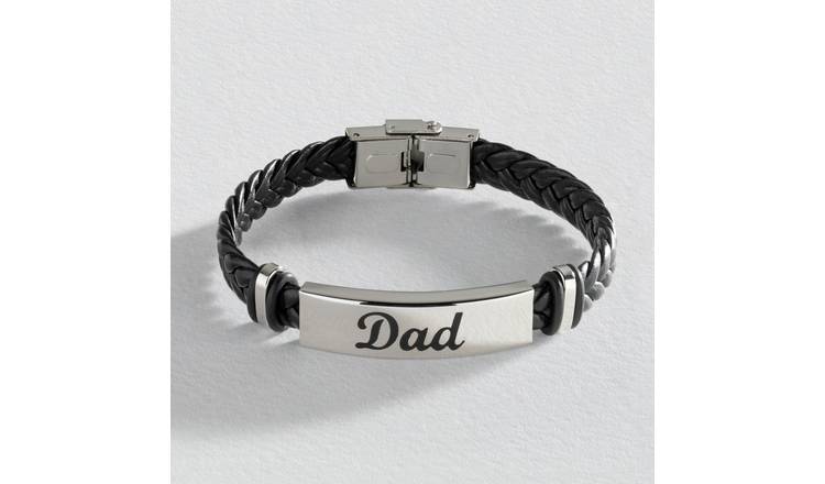 Personalised mens bracelets on sale argos