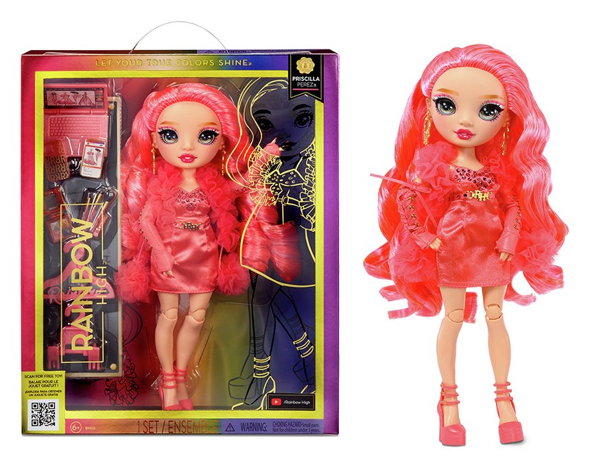 Rainbow High S23 Pink Doll - Priscilla Perez - 12inch/30cm