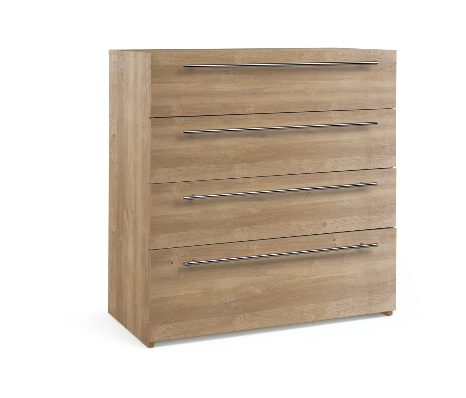 Habitat Atlas 4 Drawer Chest - Oak