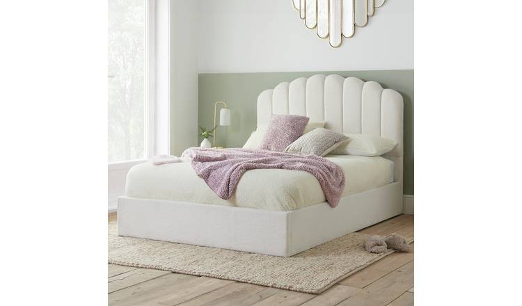 Birlea Monaco Kingsize Ottoman Bed Frame - White