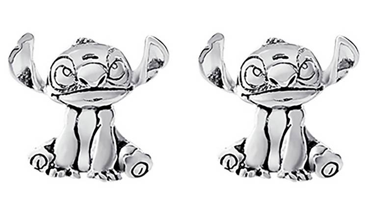 Stitch earrings on sale sterling silver