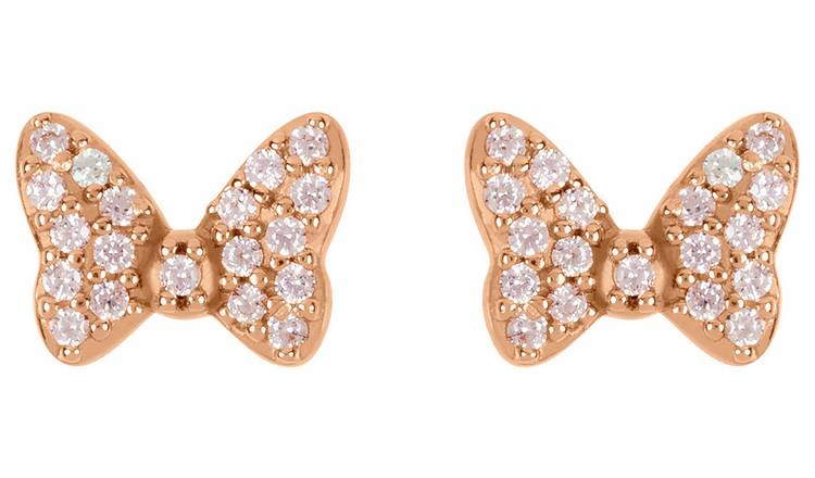 Argos rose gold on sale studs