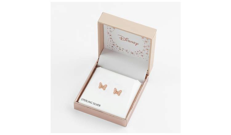 Rose gold hot sale disney earrings