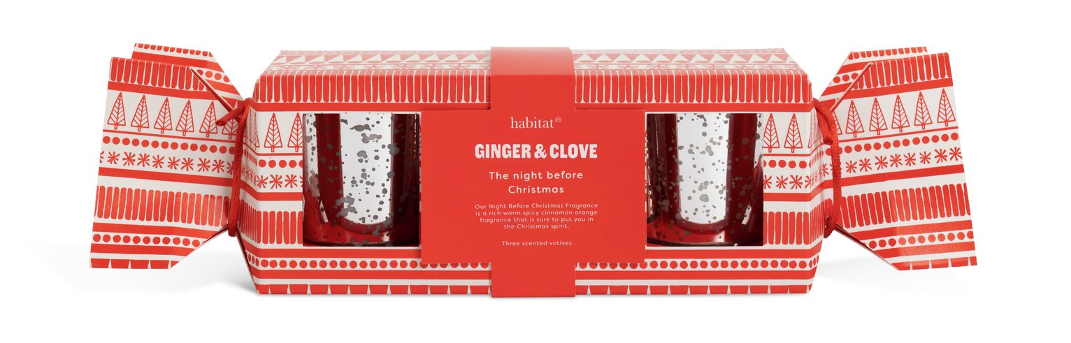 Habitat Scented Votive Gift Set - Ginger & Clove