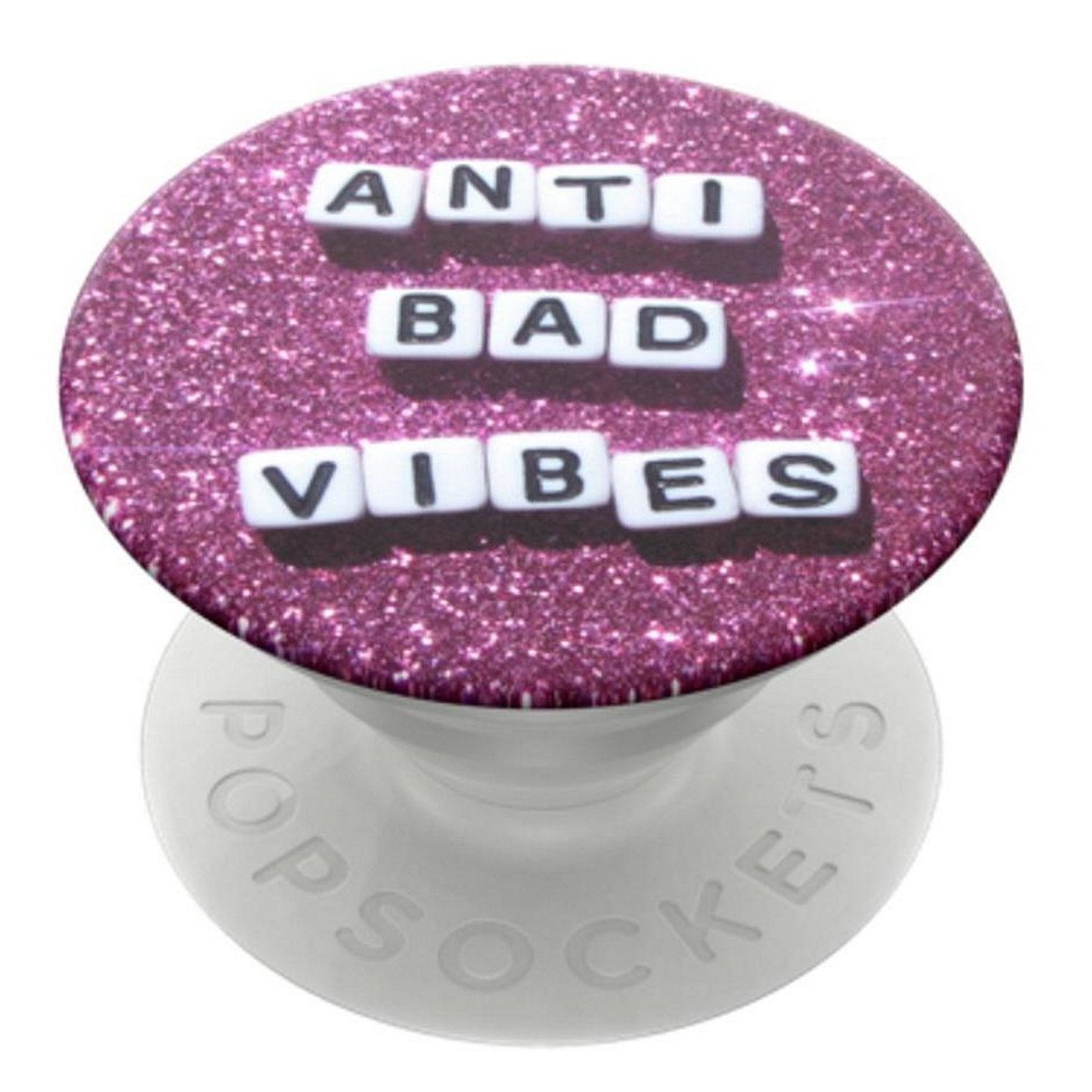 PopSockets Swappable PopGrip Phone Stand - Anti Bad Vibes