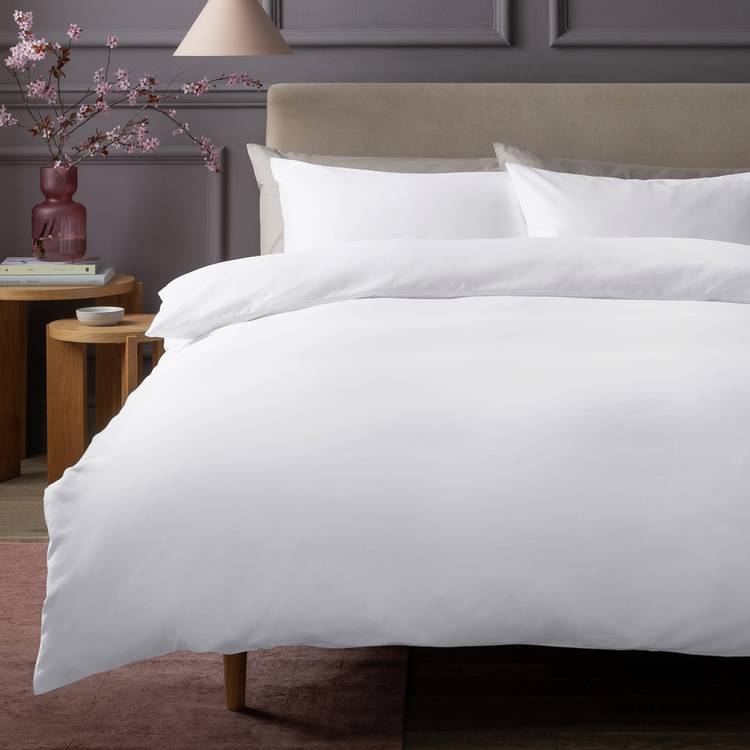 Habitat Egyptian Cotton 800TC White Bedding Set - King size 0