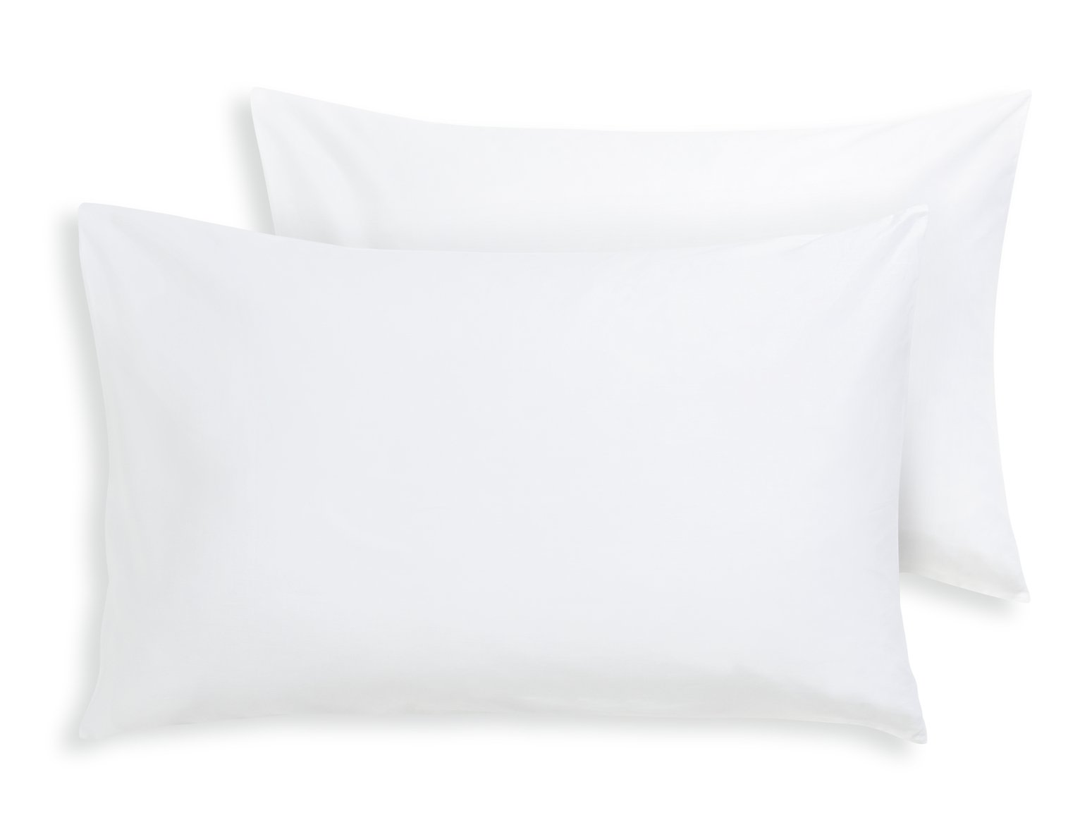 Habitat Cotton 800 TC Standard Pillowcase Pair - White