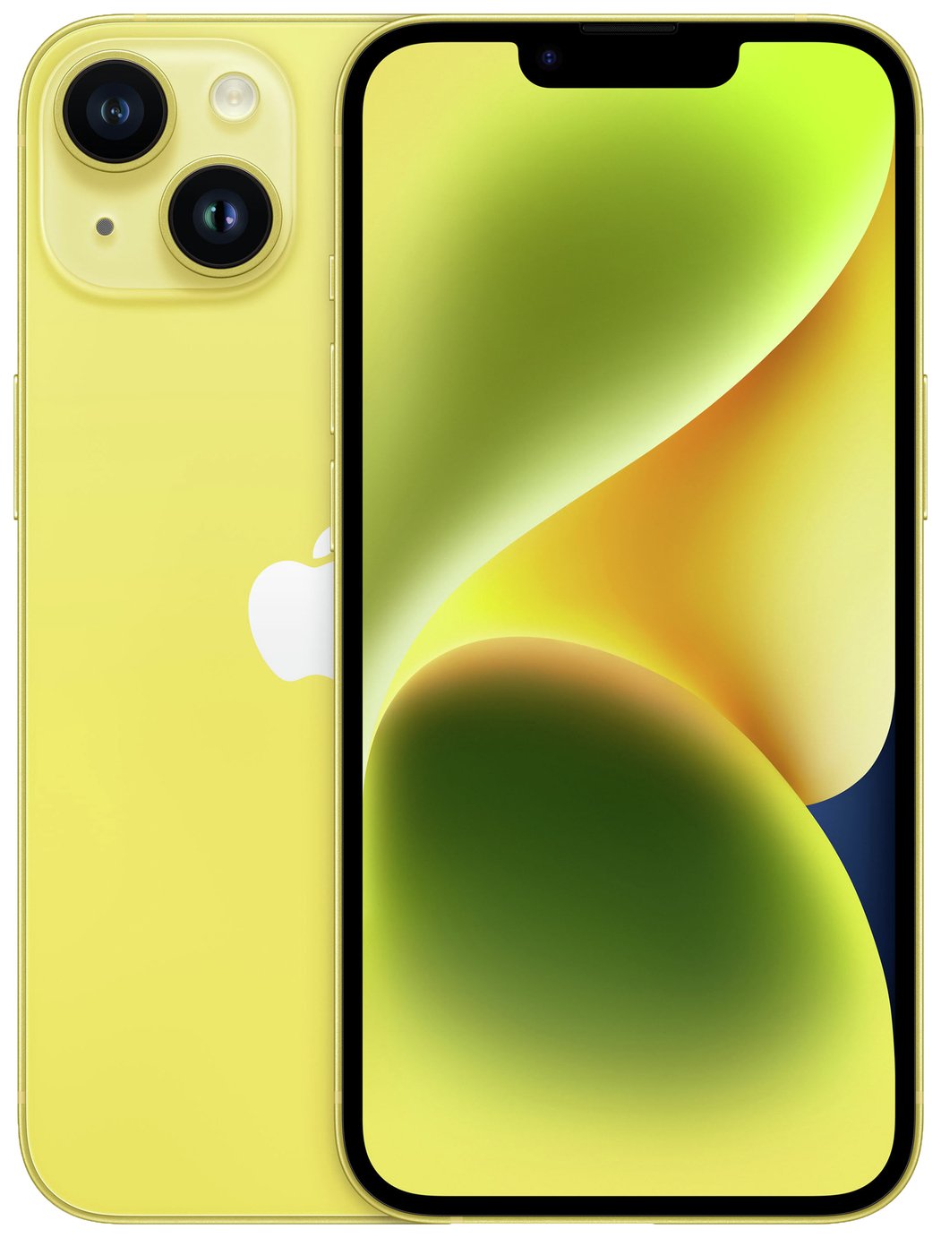 SIM Free iPhone 14 Plus 5G 256GB Mobile Phone - Yellow