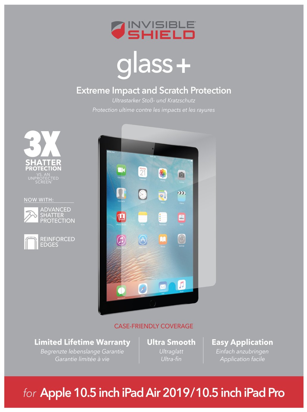 Zagg InvisibleShield Apple iPad 10.5 Inch Screen Protector Review