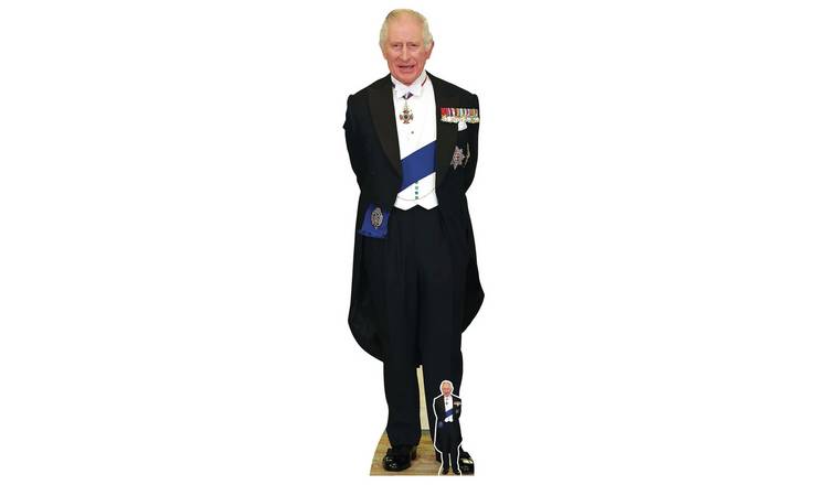 Star Cutouts Regal King Charles Cardboard Cutout