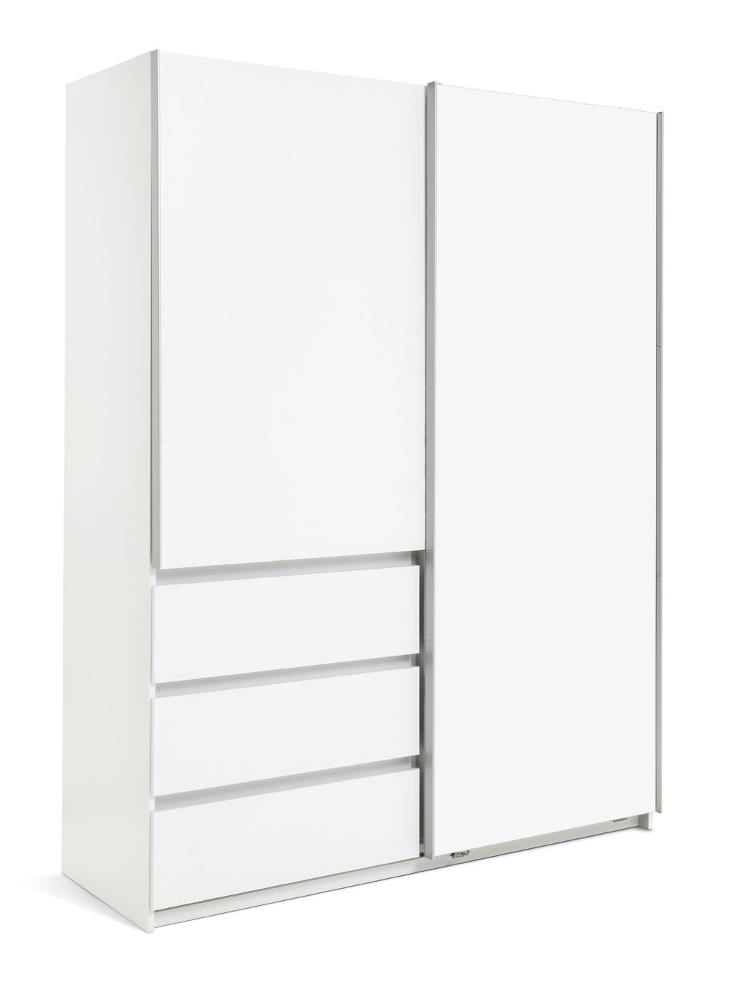 Habitat Holsted 2 Door 3 Drawer Wardrobe - White