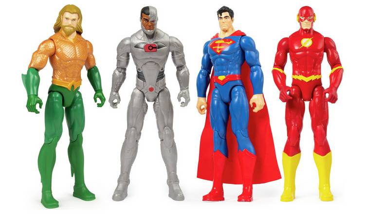 DC 12' Comic Characters-Pack of 4
