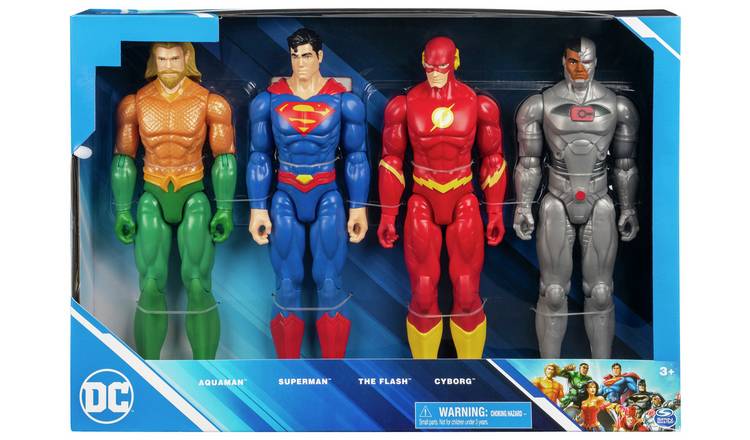 DC Comics 12 Action Figures, 4 pk.