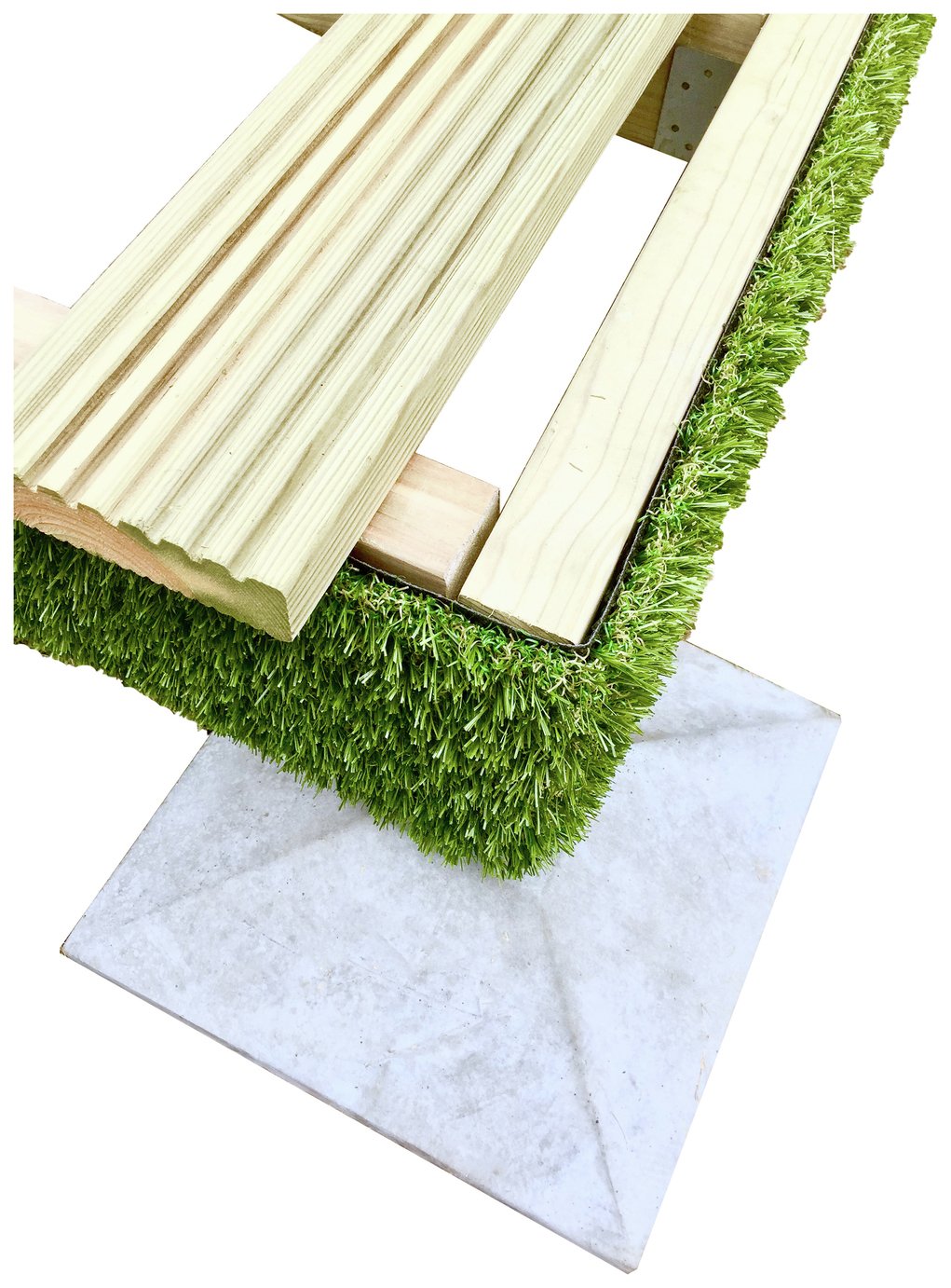 Swift Deck Garden Decking Kit - 2.4x4.7m