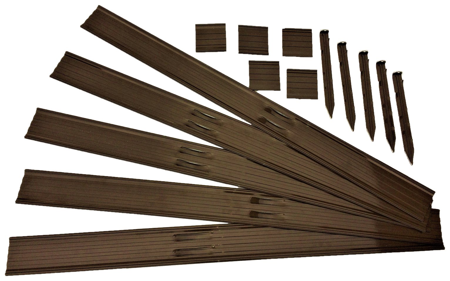 Swift Edge Garden Edging - 24m, Brown