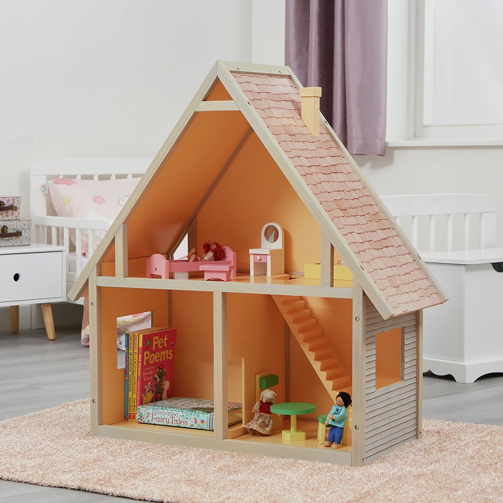 Buy Jupiter Workshops Wooden 3 Storey Dolls House, Doll houses