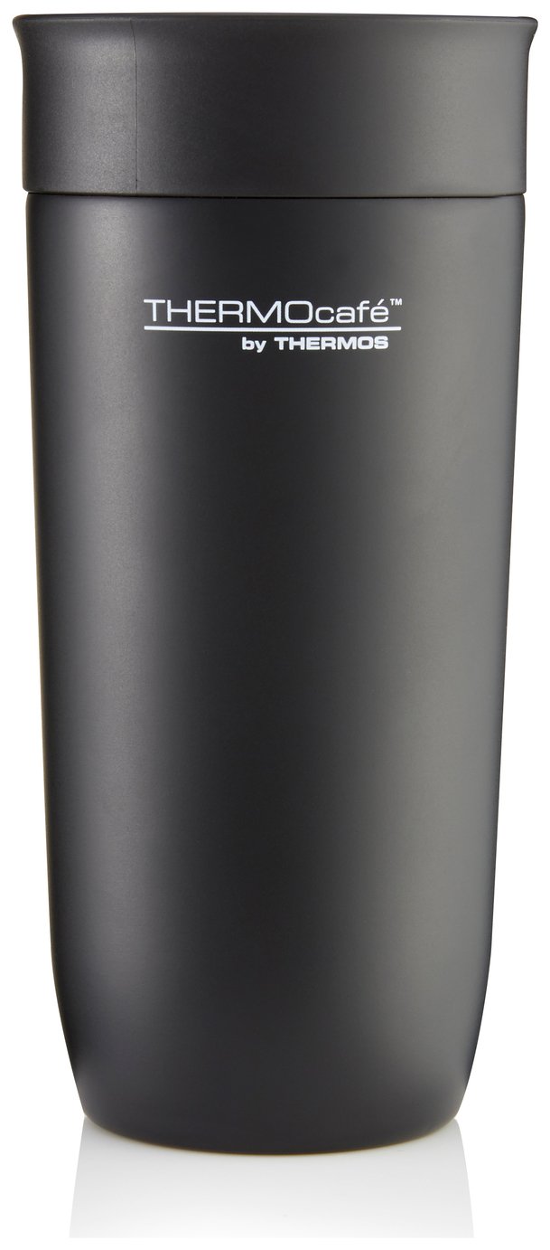 Thermos Thermocafe Push-Button Lid Tumbler 360ml - Black