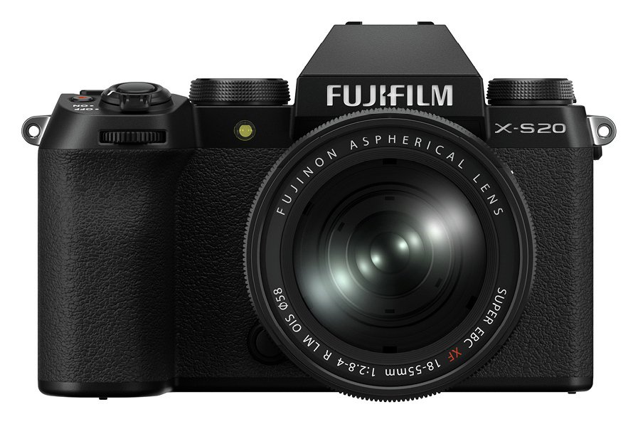 Fujifilm X-S20 XF Mirrorless Camera with 18-55mm - Black
