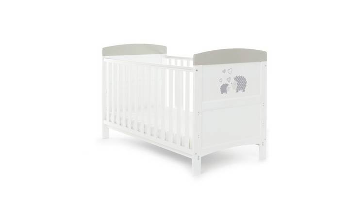 Argos white clearance cot bed