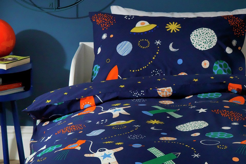 Image of a colourful living room.