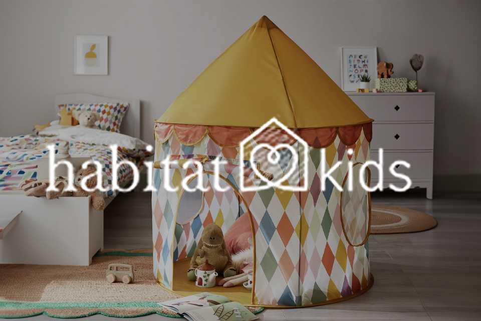 Create their dream Habitat. Whether your kid's a dreamer or an explorer, create a space that gives wings to their imagination at surprisingly affordable prices.