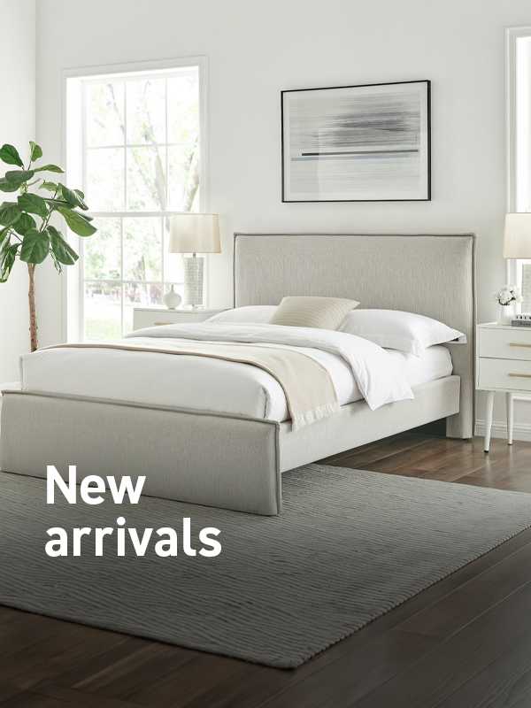 Create your dream bedroom escape with our new arrivals.