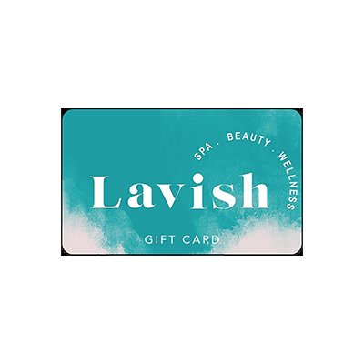 Lavish Spa gift card.