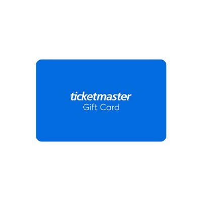 Ticketmaster gift card.