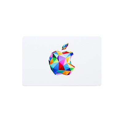 Apple gift card.