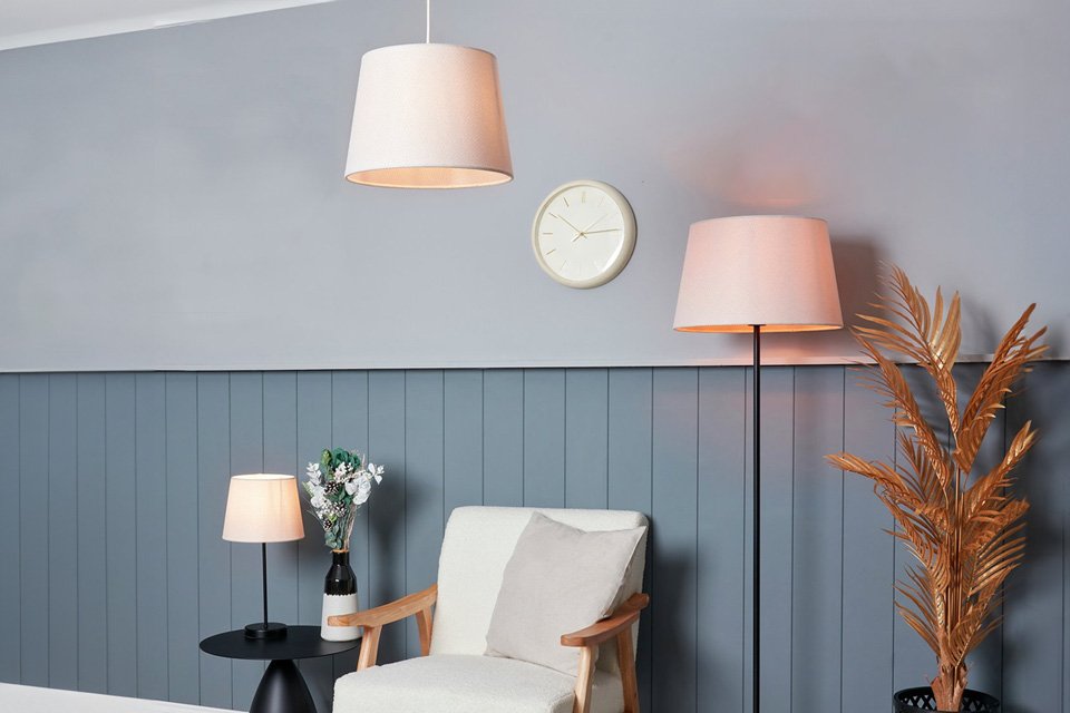 Argos Home Chicago bar island in sage green colour.