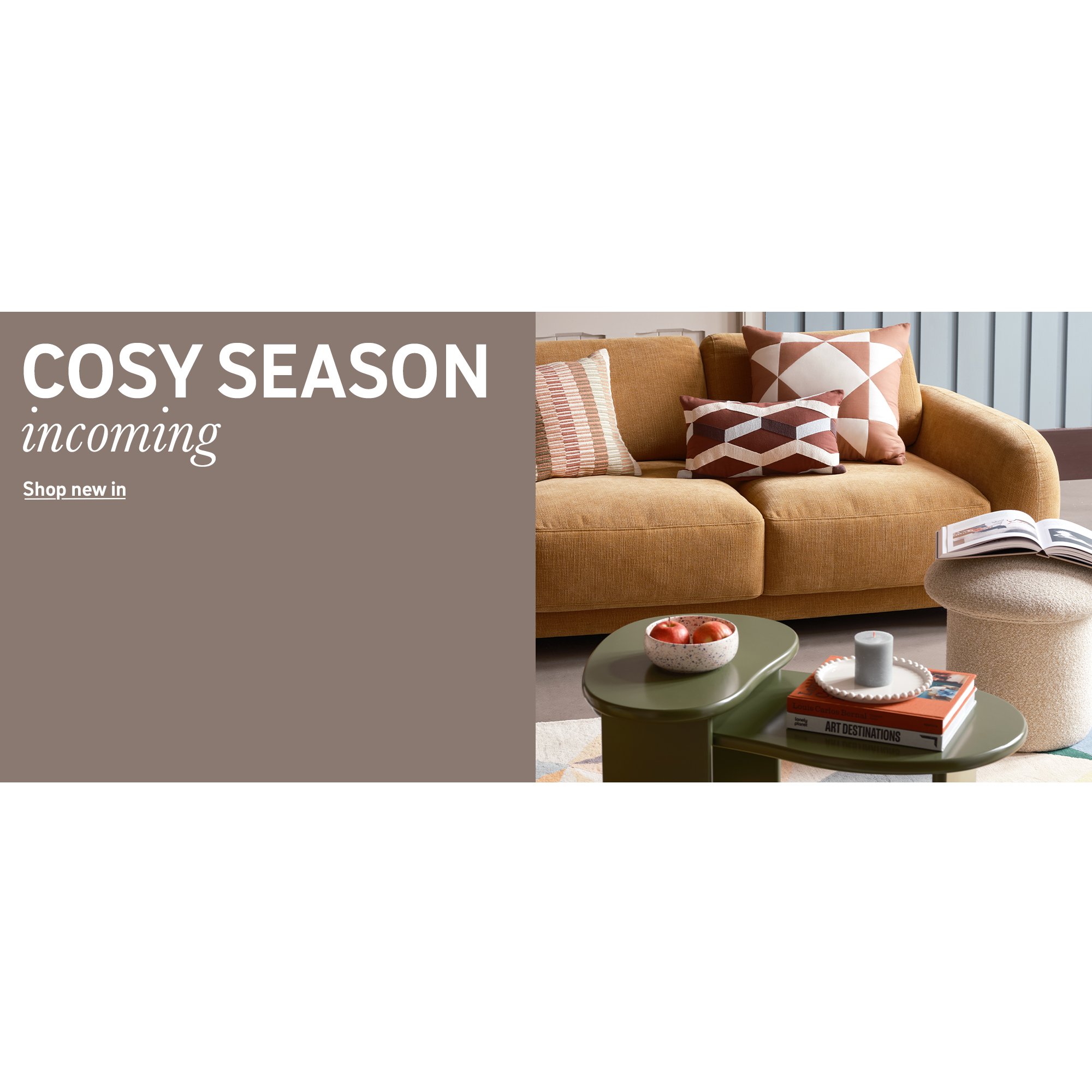 Cosy season incoming. Shop new in.