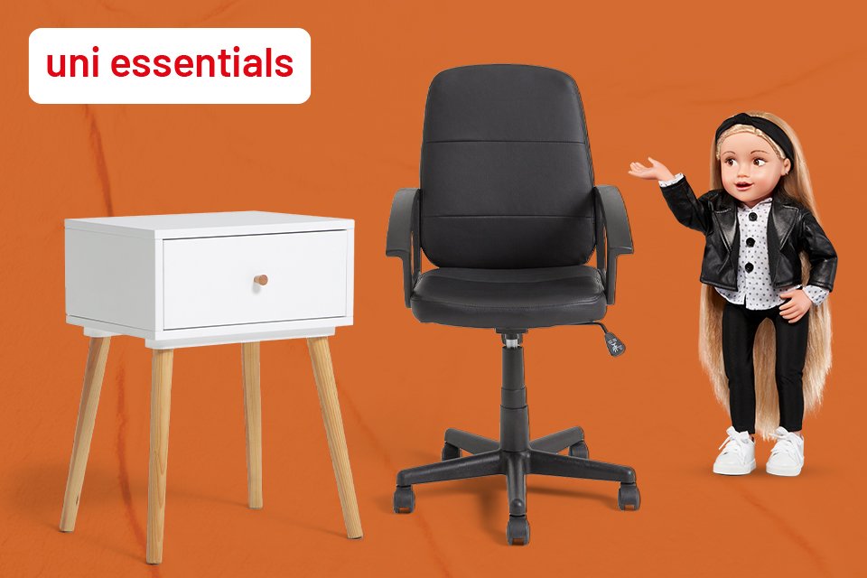 Save 20% on selected uni furniture.
