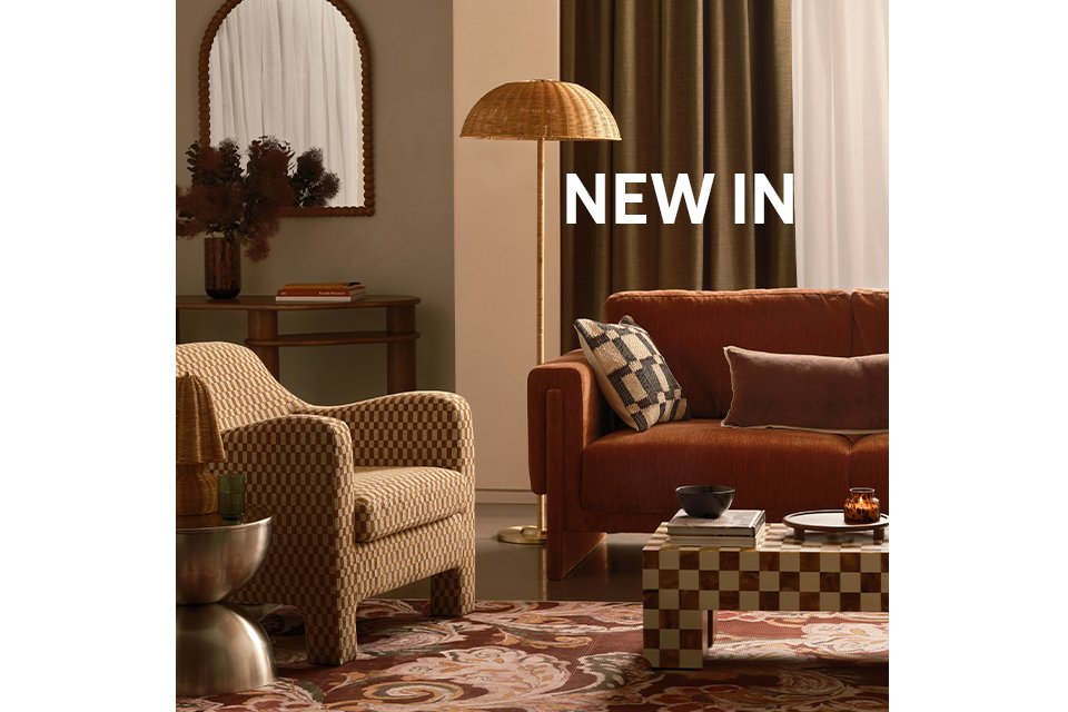 New season, new style. Discover our new furniture collections. Shop now.