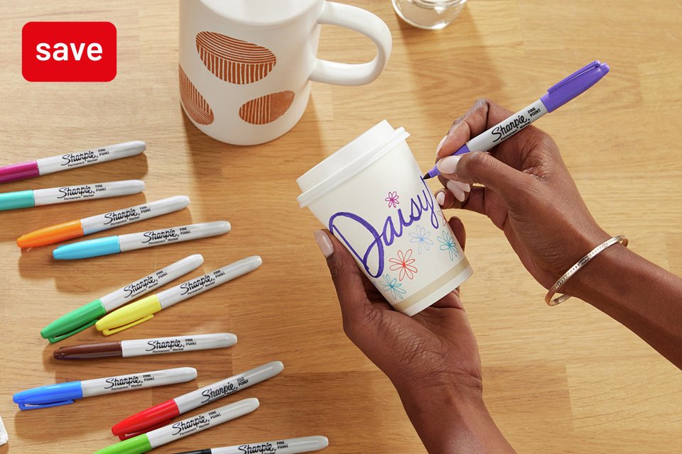 Save on selected stationery with code PEN25.
