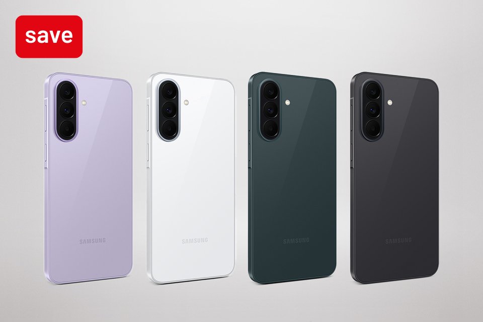 Save £50 on the Samsung A37 using code A37SAVE.
