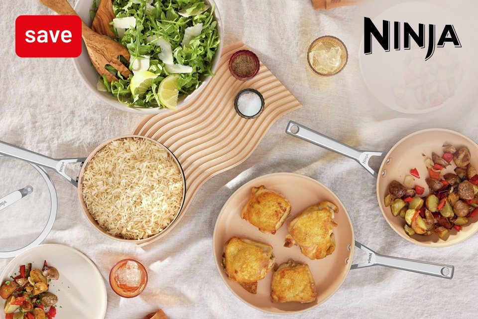 Save 20% on selected Ninja products. Use code NINJA20.