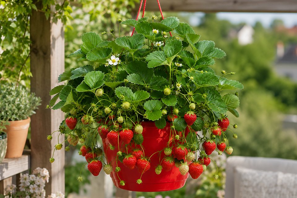 Accelopack 60cm Red Strawberry Plant.