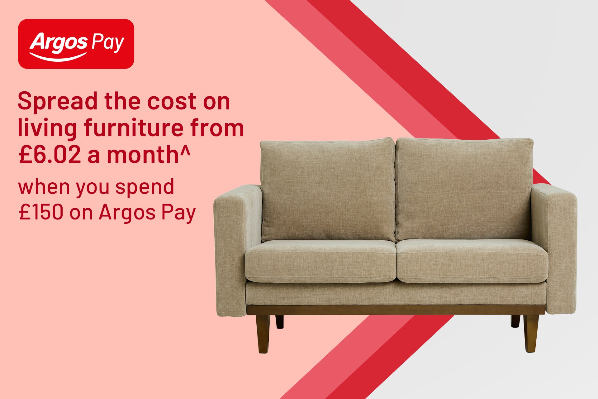 With Argos Pay, it's possible.