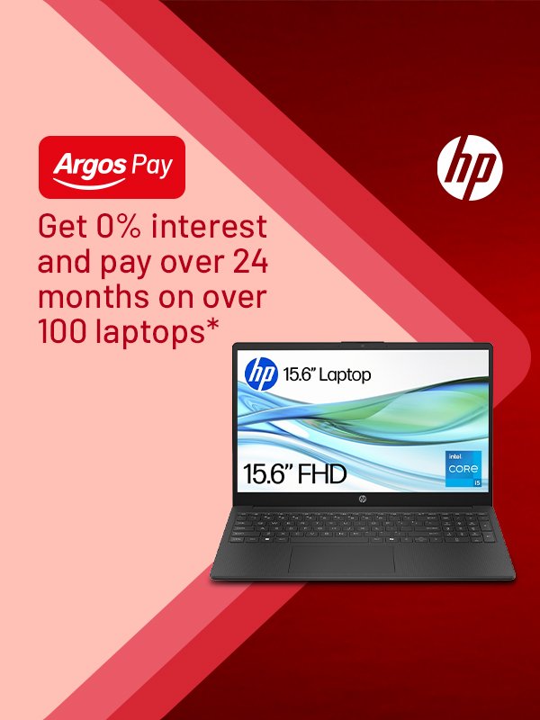 Uni tech? sorted. With Argos Pay, it's possible.