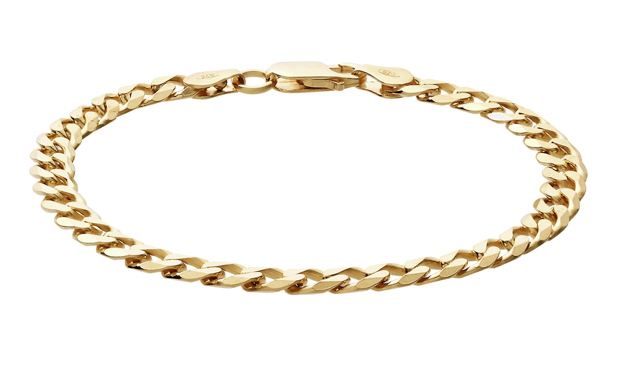 Revere 9ct Gold Solid Curb Bracelet Reviews