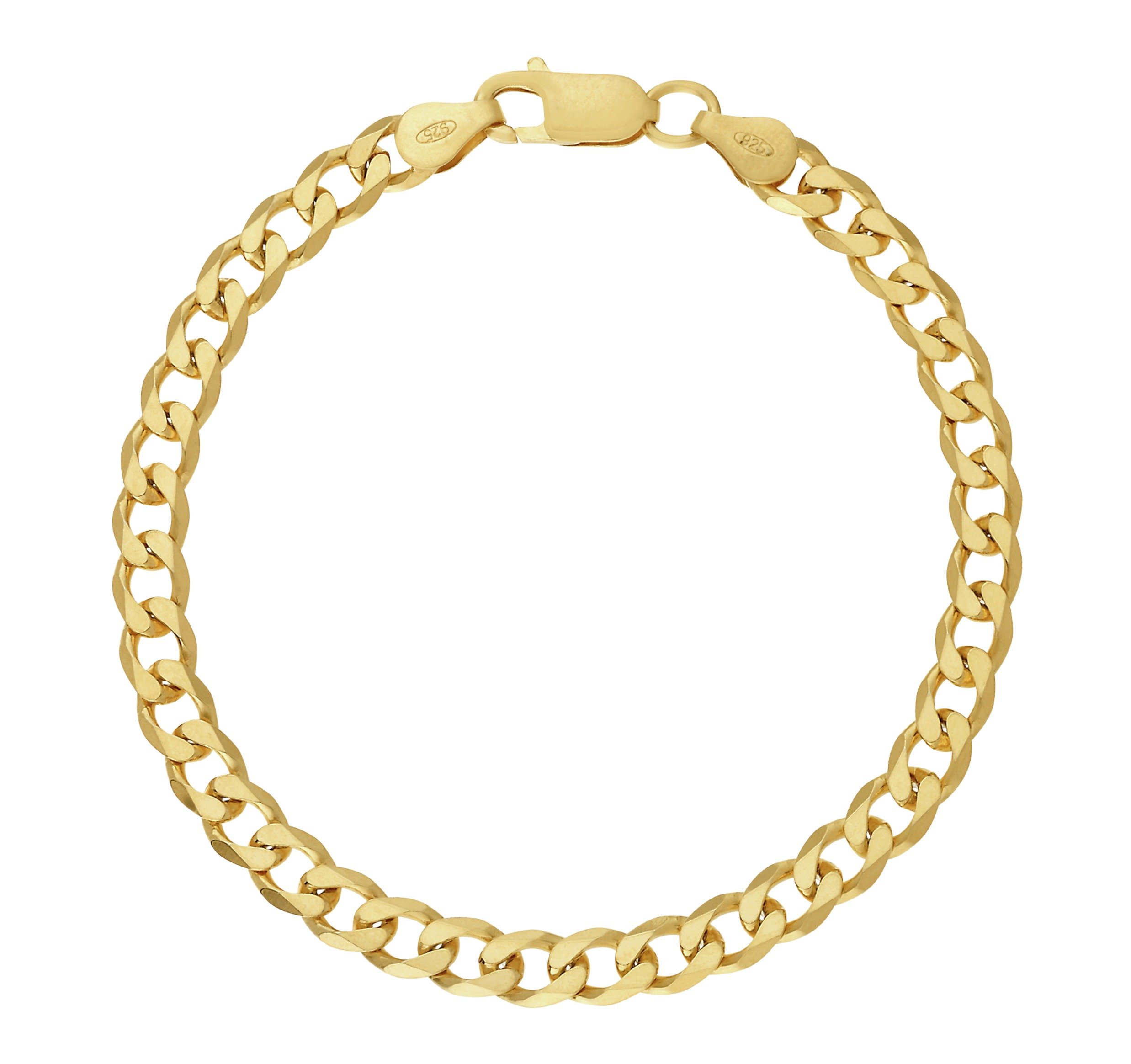 Revere 9ct Gold Solid Curb Bracelet Reviews