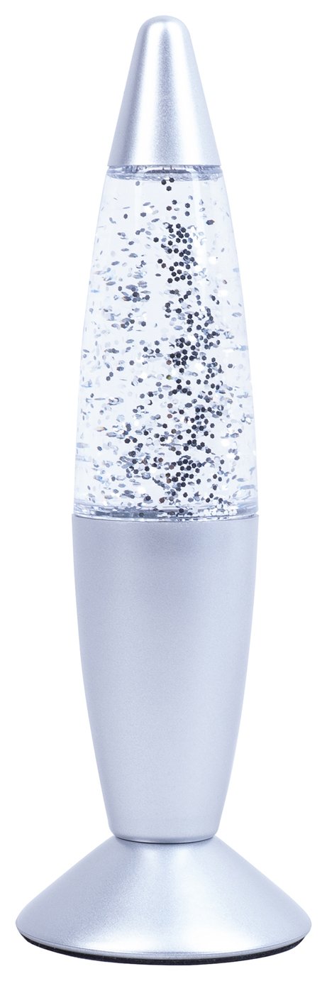 Fizz Creations Mini Glitter LED Novelty Light - Grey