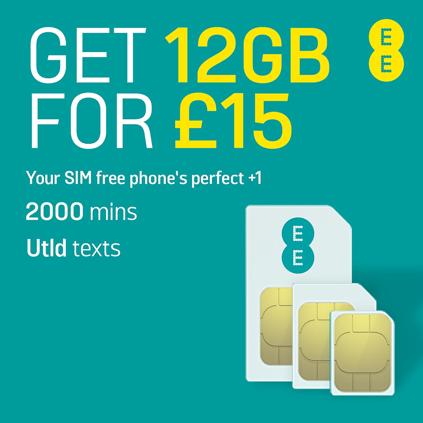 EE 12GB Flex Pay As You Go 30 Day Plan SIM Card Review