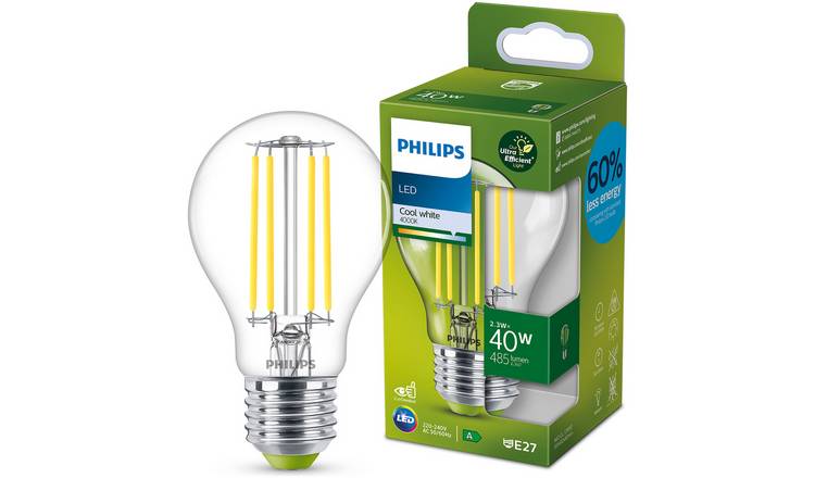 Cool white light on sale bulbs 40 watt