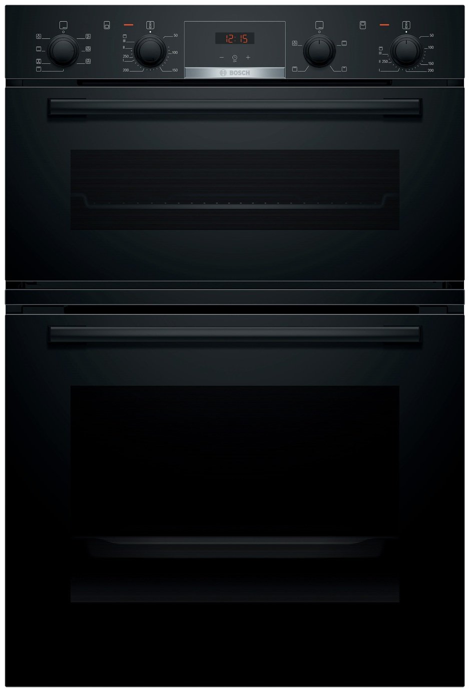 Buy Bosch MBS533BB0B 60cm Built In Double Electric Oven - Black | Built ...