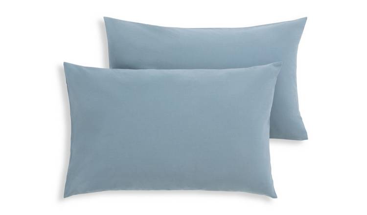 Argos white outlet pillow cases