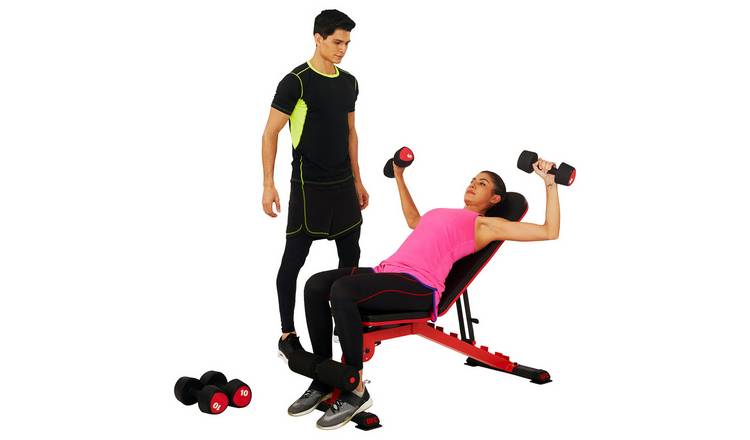 Buy UFC Folding FID Bench Fitness accessories Argos